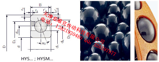 GMNHYSM607CTAUP+DUL角接觸球軸承圖紙